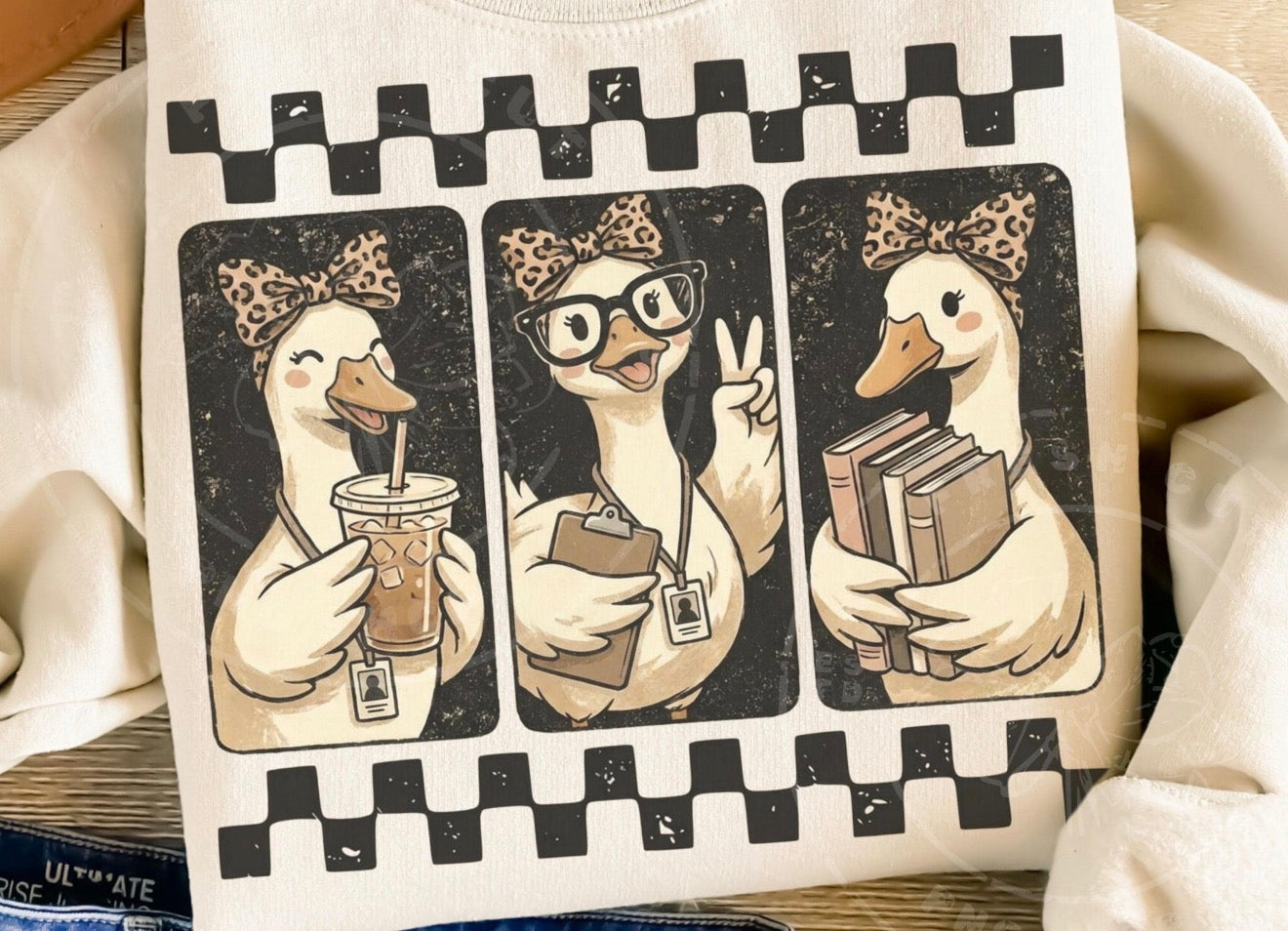 Checkered Goose