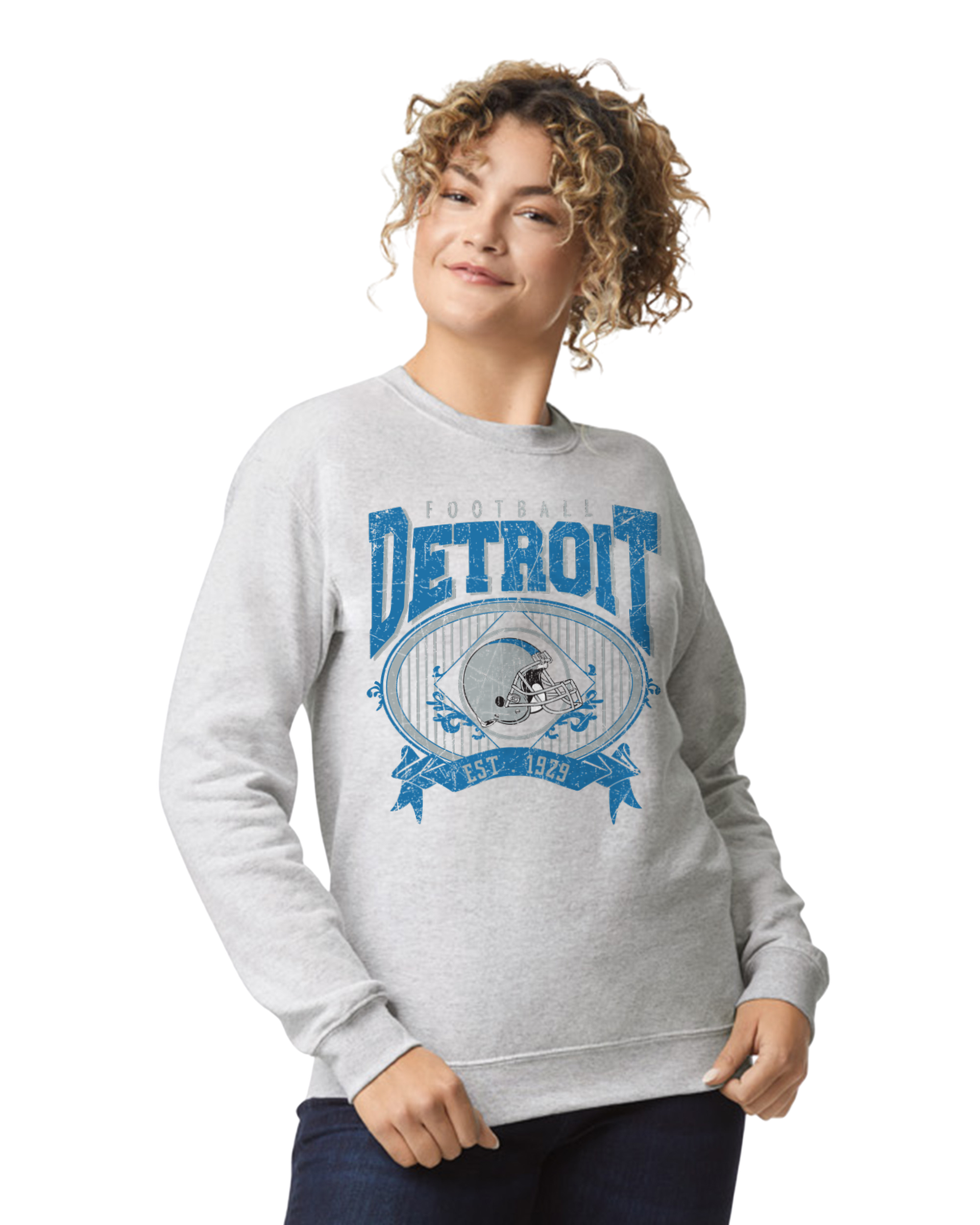 Detriot Lions Crewneck