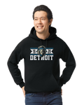 Detroit Lions on Black
